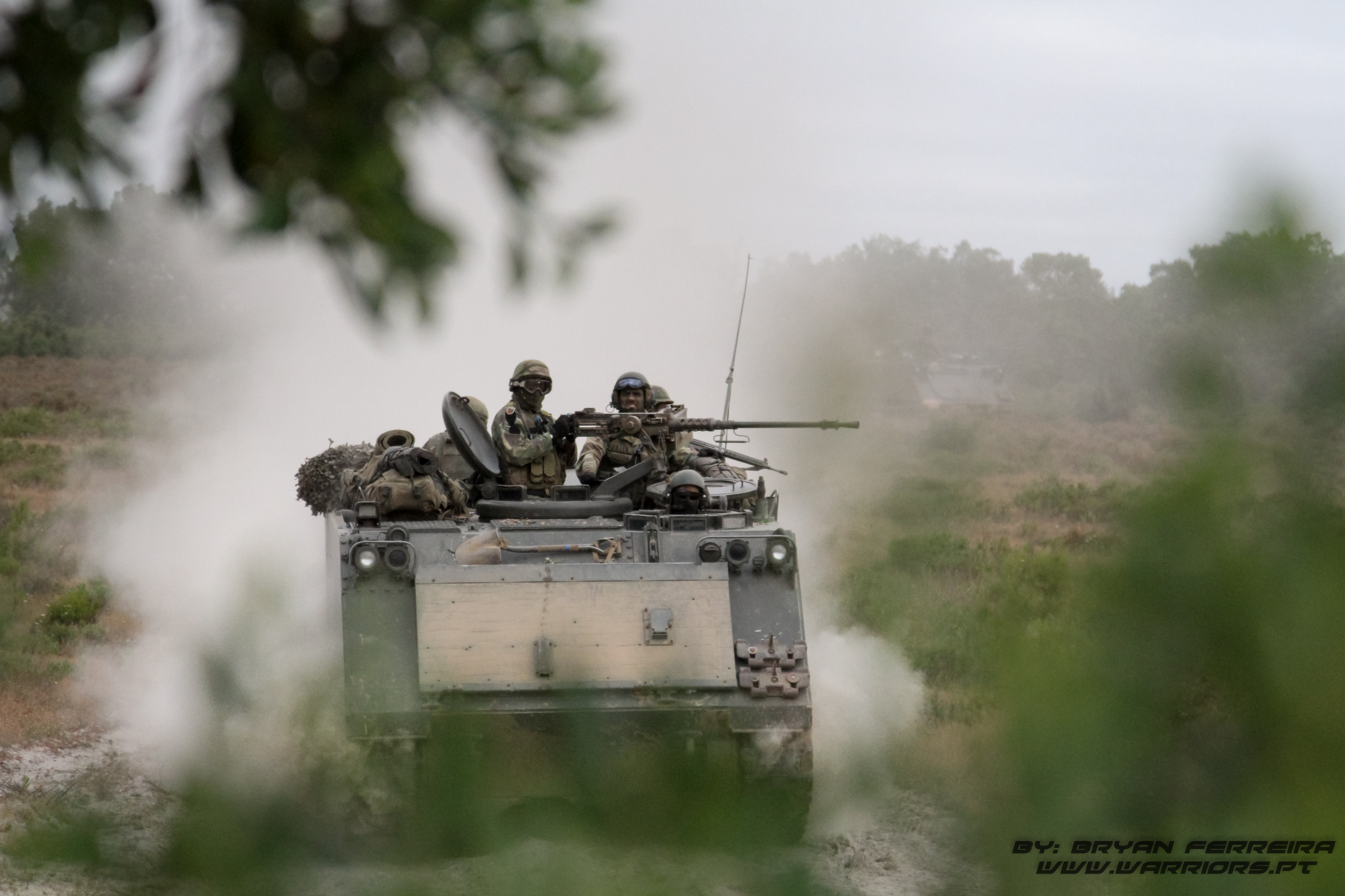Veiculo M113 do Batalhao de Infantaria Mecanizada