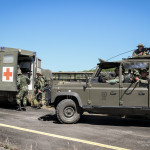 Evacuação de cidadão nacionais pela Protection Force de Comandos.